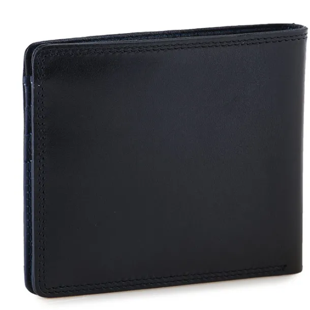RFID Standard E/W Men's Wallet Black-Blue | Mywalit Flash Sale